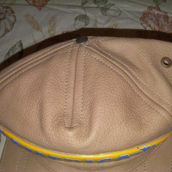 Unisex Leather 'America' Hat - Picture 3 of 3